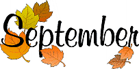 September with leaves